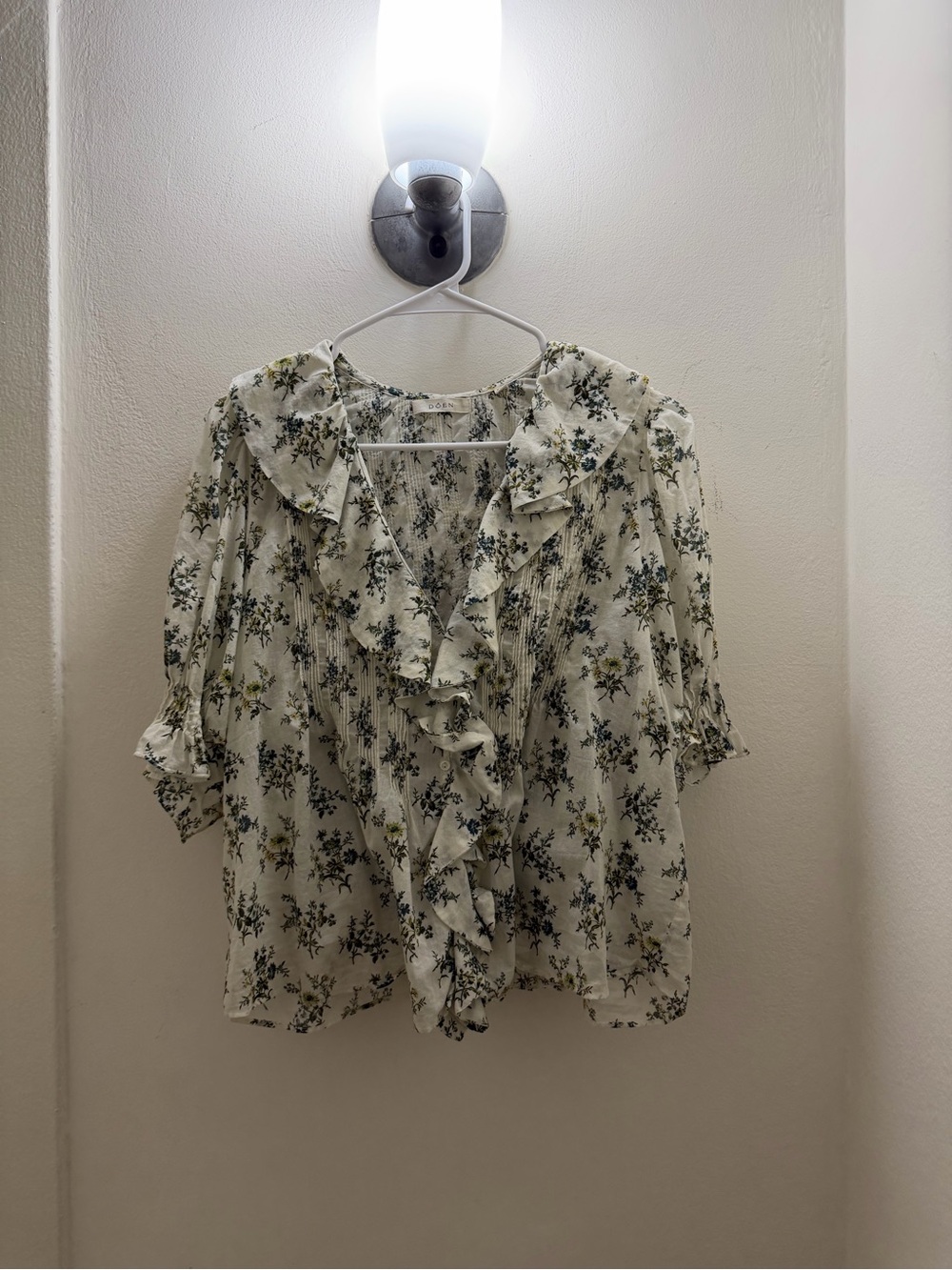 Dôen Henri Top in Crème Fleur du Palais L